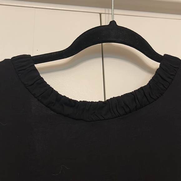 Black knit tee dress - Picture 5 of 6